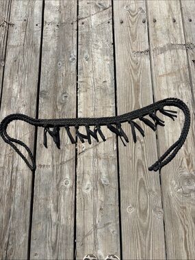Black Mule Tape breast collar (for horses)
